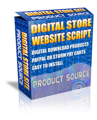 Product picture Digital Store Script